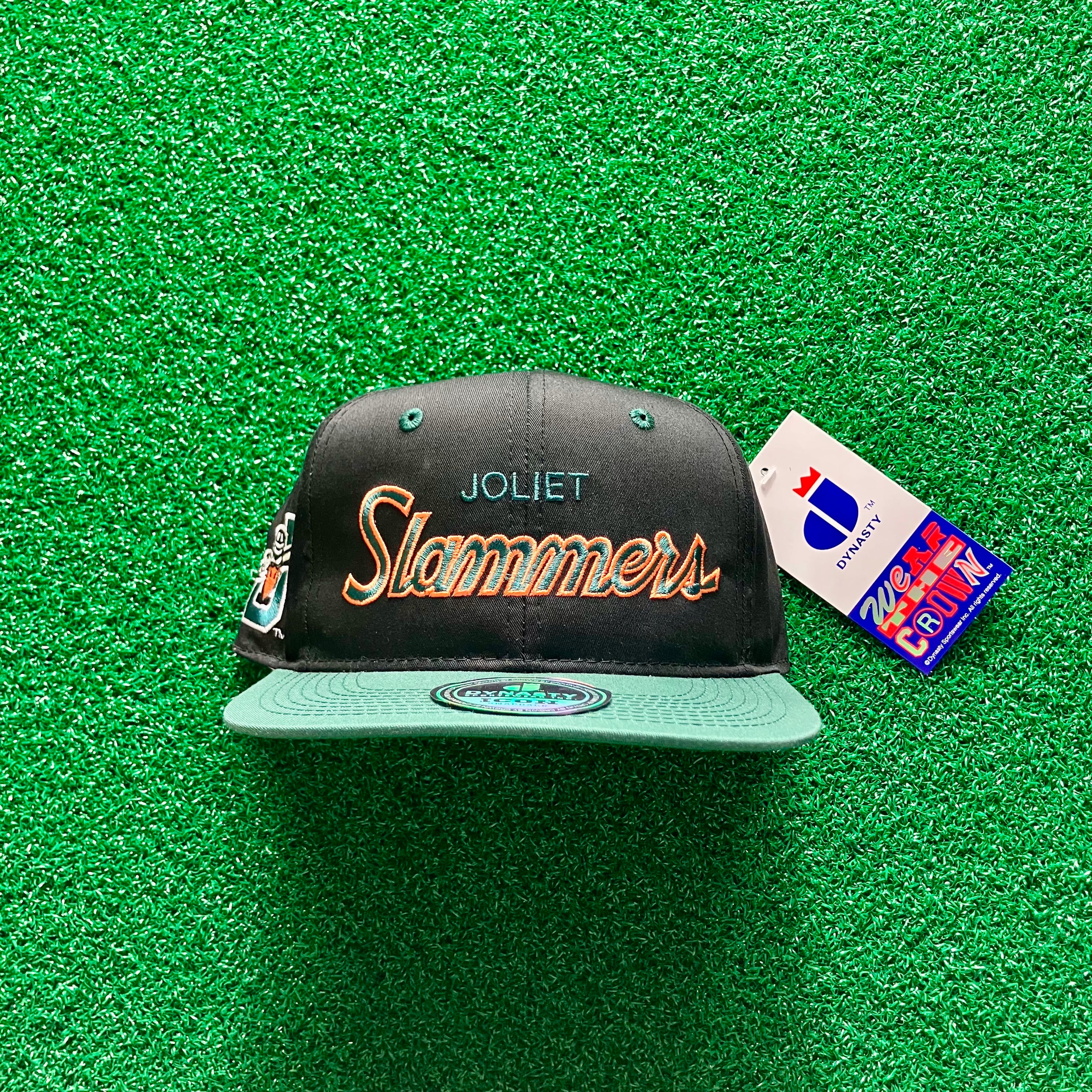JOLIET SLAMMERS RETRO SCRIPT DYNASTY ICON SNAPBACK
