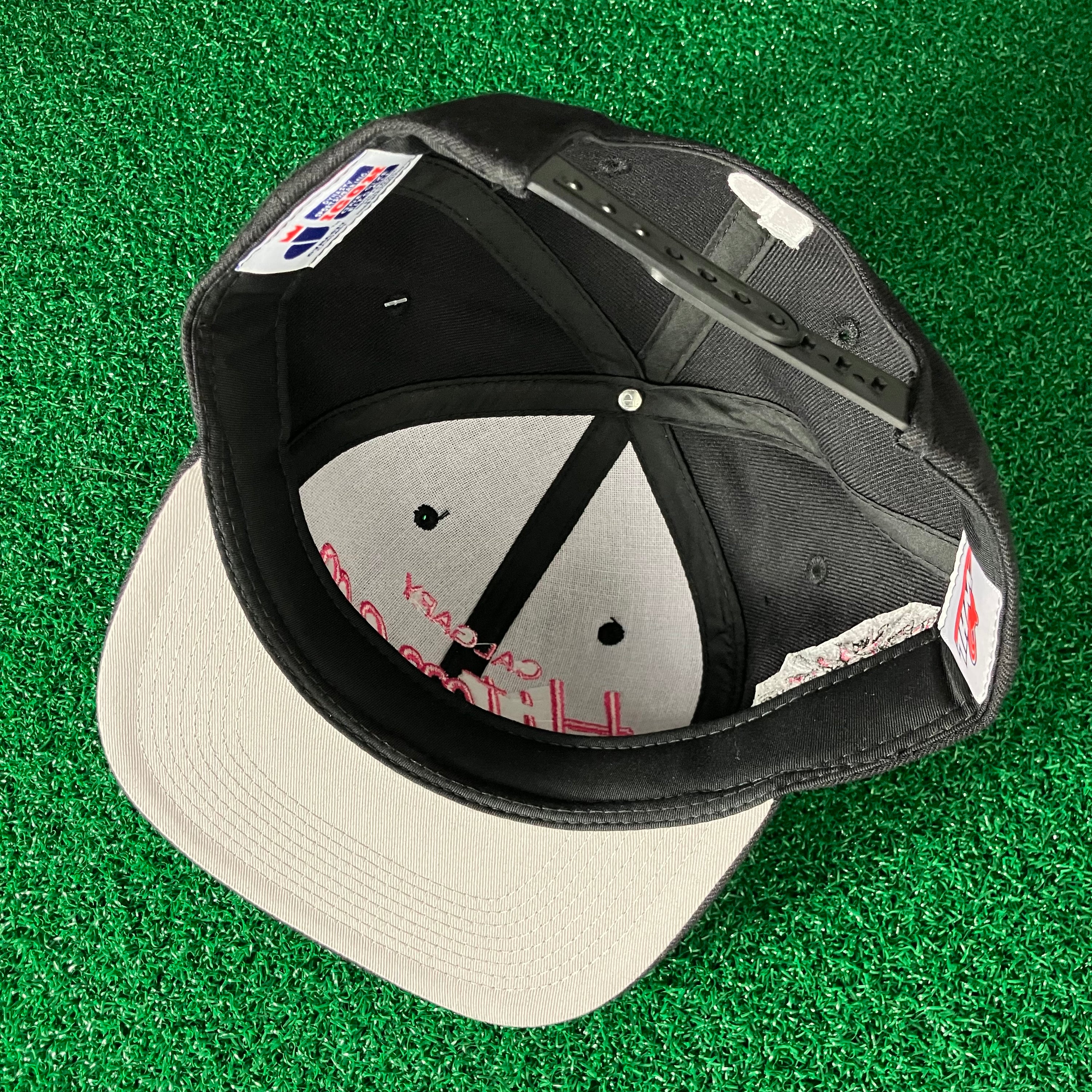 CALGARY HITMEN RETRO SCRIPT DYNASTY ICON SNAPBACK