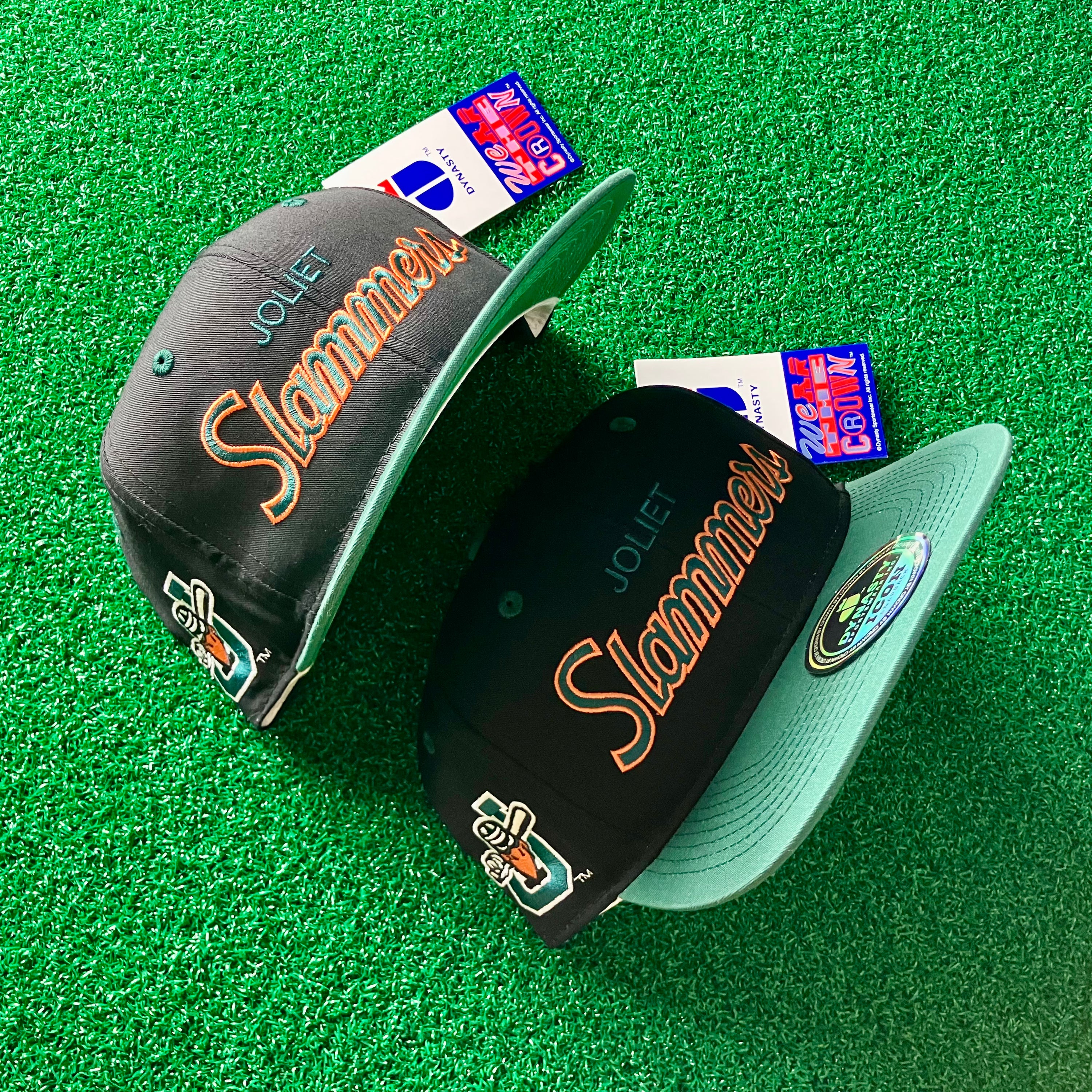 JOLIET SLAMMERS RETRO SCRIPT DYNASTY ICON SNAPBACK