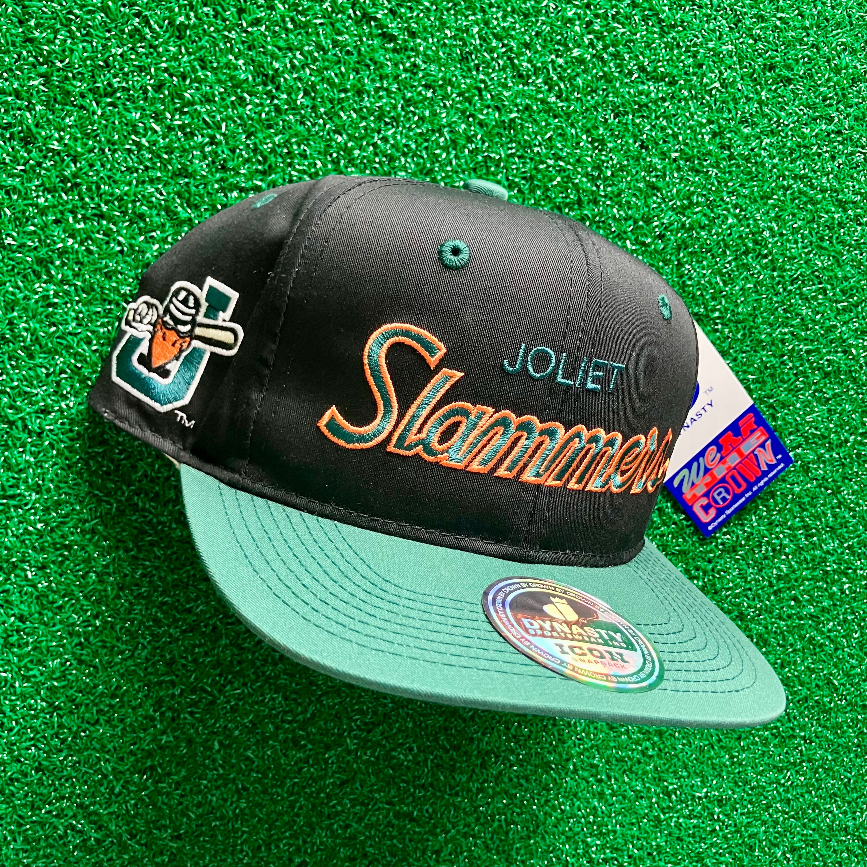 JOLIET SLAMMERS RETRO SCRIPT DYNASTY ICON SNAPBACK