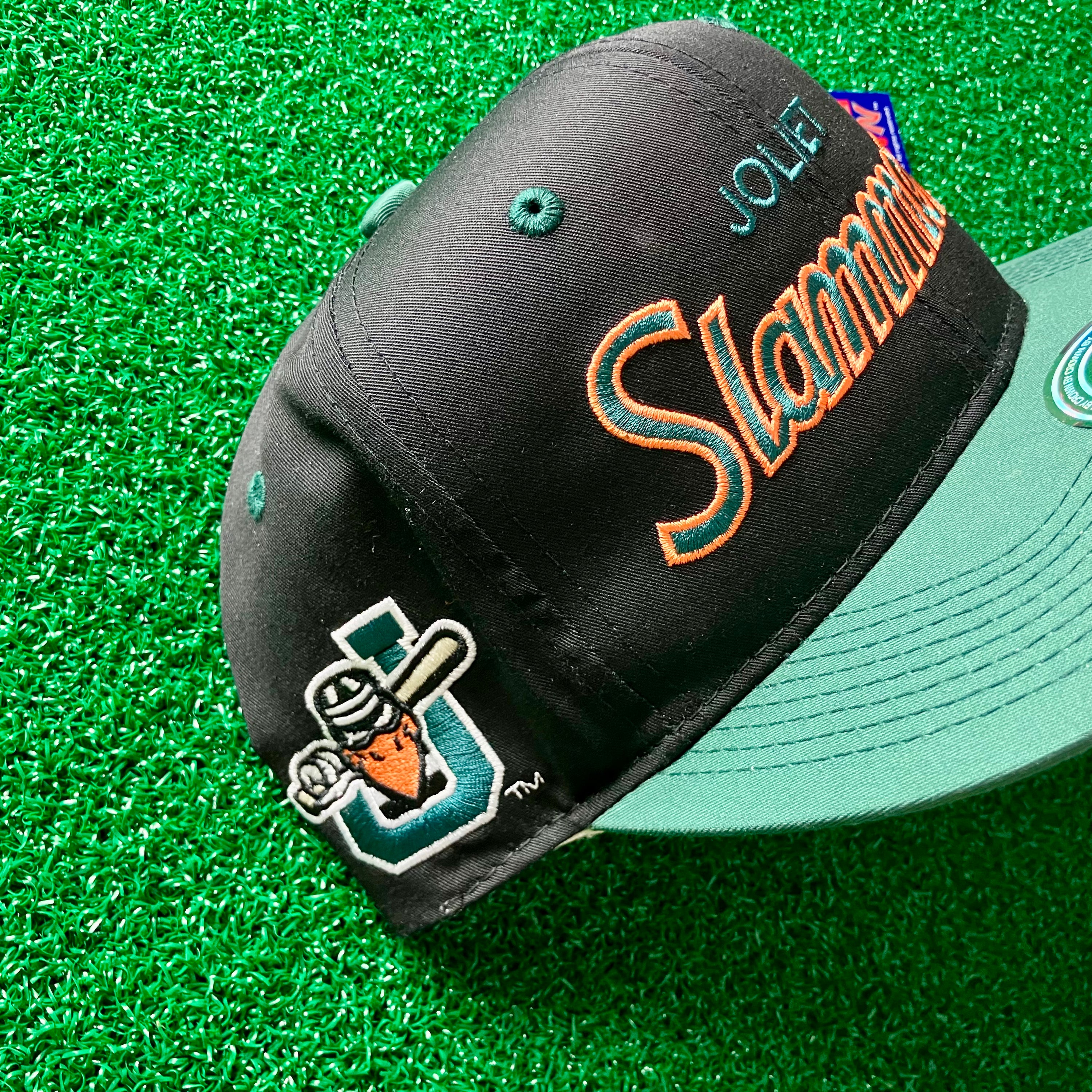 JOLIET SLAMMERS RETRO SCRIPT DYNASTY ICON SNAPBACK